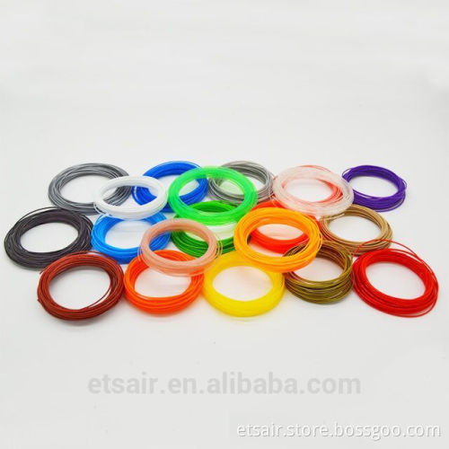 1.75mm PLA/ABS Materials for 3D Pen Filament Refills and Printing Materials 3D Printer Filament for 3D Pen